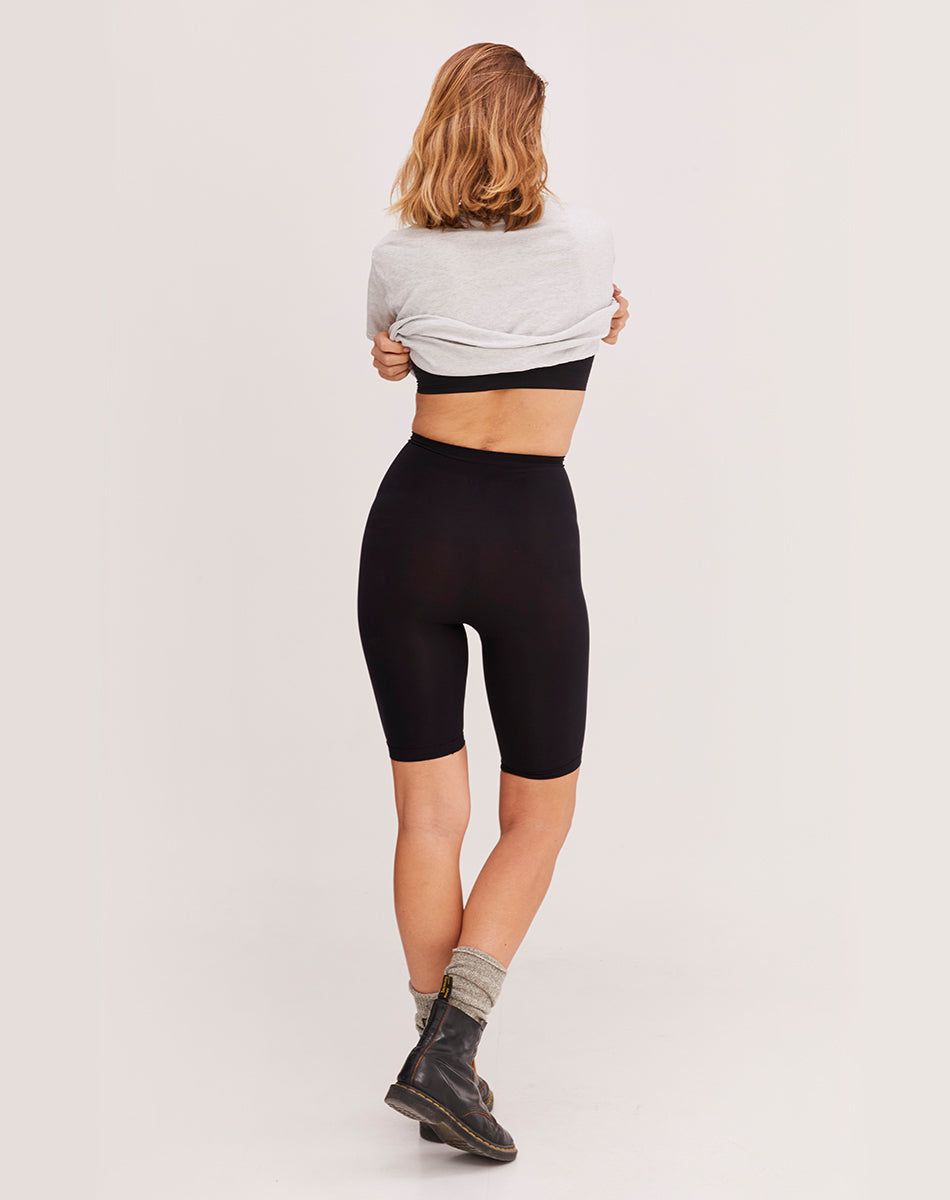 Ultra light seamless forming bike shorts | Black